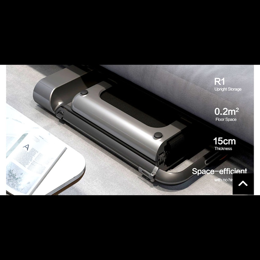 R1 Pro portable treadmill(handle with iPad mounting)